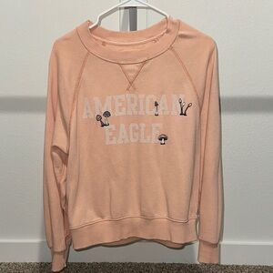 American Eagle Light Pink Knit Top